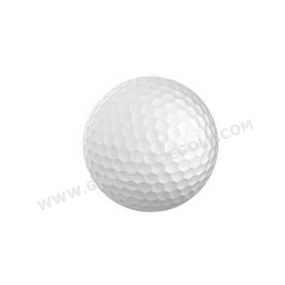 Plain white color bulk wholesale golf balls