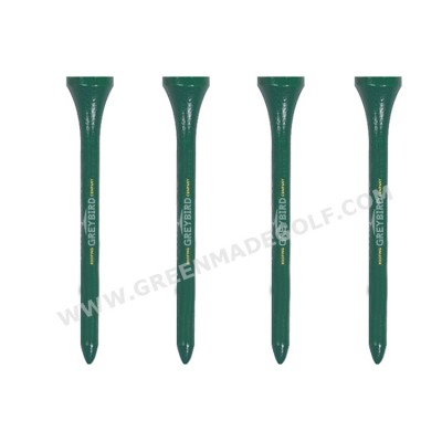 Green crestgolf golf tees, wooden golf tee