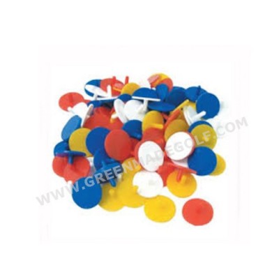 Colorful18mm cheap plastic Golf ball markers game marker