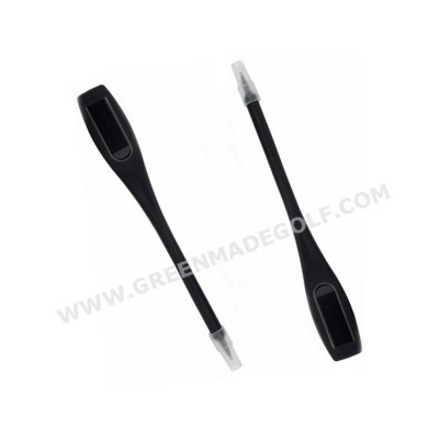 Black Short plastic golf pencils clip