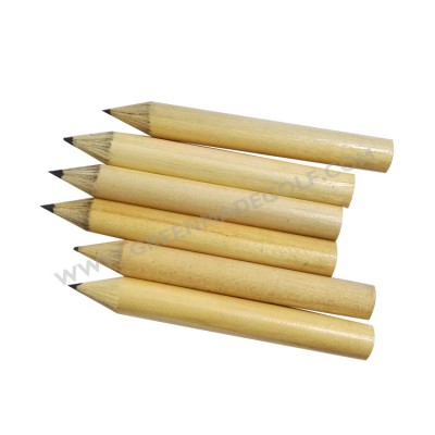 Cheap mini natural wood colored pencils