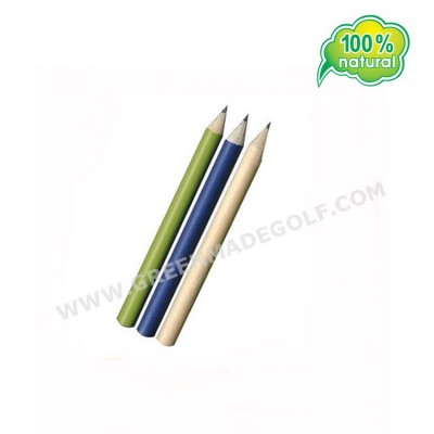 Good quality custom pencil print 3.5 inch HB wooden golf pencil